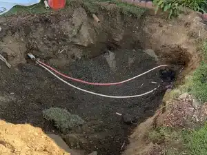 123 Elm Street • Tank Location, soil testing and oil tank removal