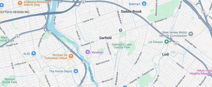garfield nj oil tank removal service area